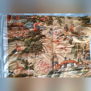 1997 GP&J Baker LTD Kangshi Print Remnant 24"x24" Rivet